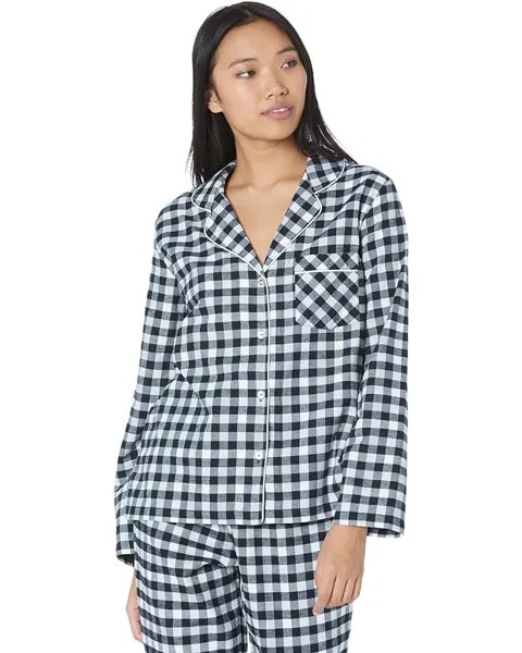 Пижамный комплект UGG Ophilia Set Woven Plaid, цвет Black/White Check