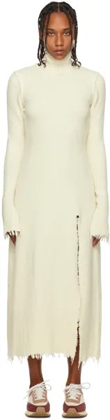 Платье макси с бахромой Off-White VAARA