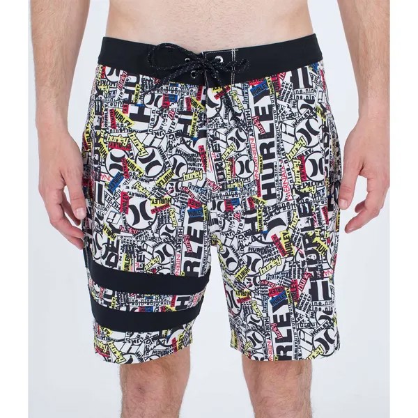 Шорты для плавания Hurley Phantom Eco 25Th S1 Block Party 18´´ Swimming Shorts, Разноцветный