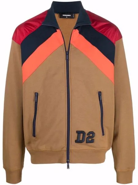 Dsquared2 бомбер в стиле колор-блок