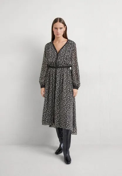 Летнее платье Robe The Kooples, цвет black/ecru