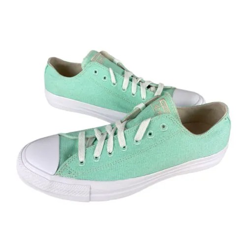 НОВЫЕ мужские туфли Converse Chuck Taylor All Star Ox Renew, мятно-зеленые, белые, размер 8,5