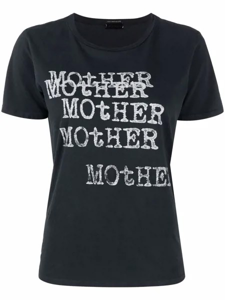 MOTHER logo-print cotton T-shirt