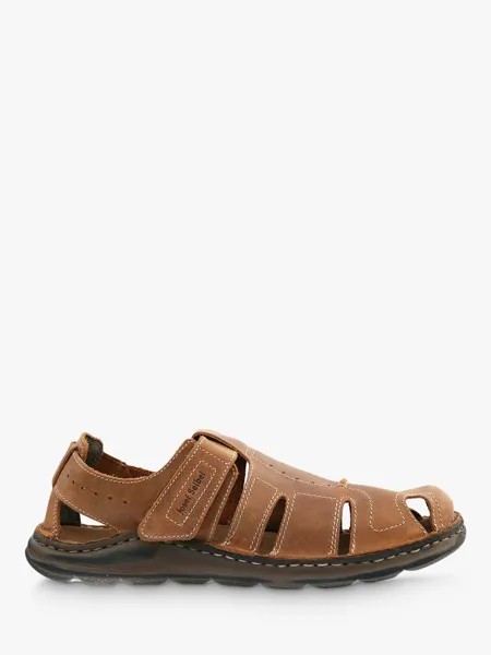Кожаные сандалии Josef Seibel Maverick 01 Castagne, коричневые