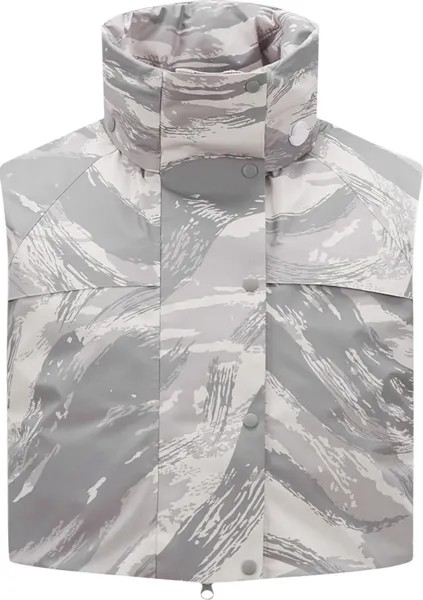 Жилет Moncler Genius Vanilis Down Vest 'Grey', серый