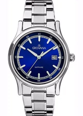 Швейцарские наручные  мужские часы Grovana 1734.1135. Коллекция Sporty