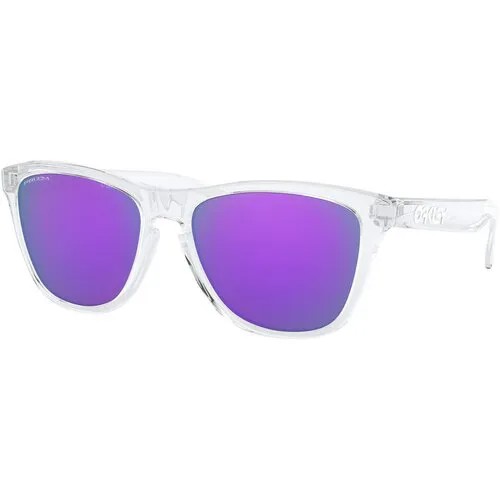 Солнцезащитные очки Oakley, фиолетовый, черный