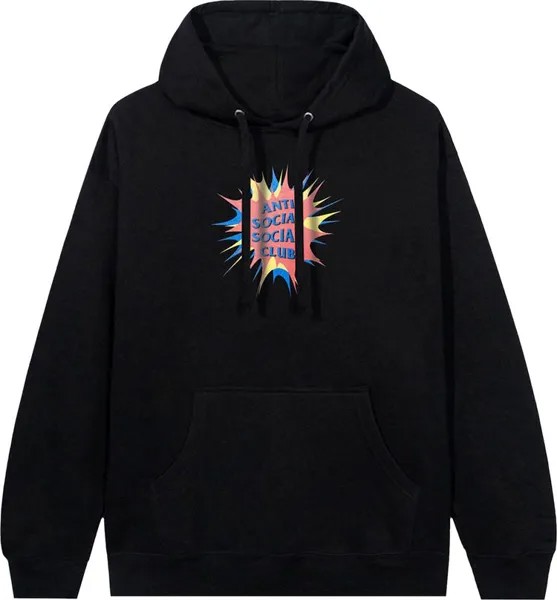 Худи Anti Social Social Club Stunned Hoodie 'Black', черный