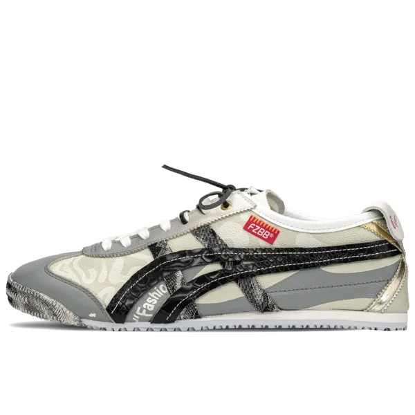 Кроссовки Onitsuka Tiger MEXICO 66 Skateboarding Shoes Unisex Low-top Brown/beige, хаки