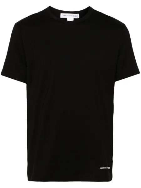 Comme Des Garçons Shirt футболка с логотипом, черный