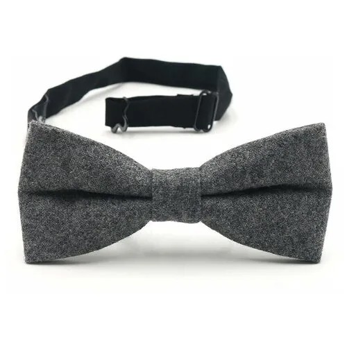 Бабочка GENTLETEAM, однотонная, для мужчин, серый