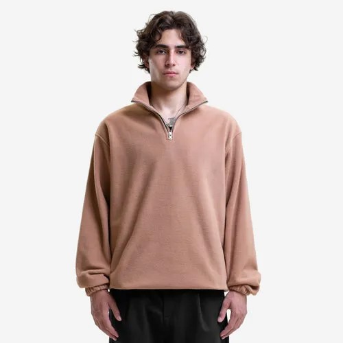 Свитшот Молодость Zip Fleece, размер XL, бежевый