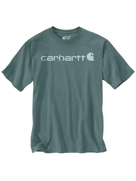 Футболка CARHARTT Logo, бензиновый