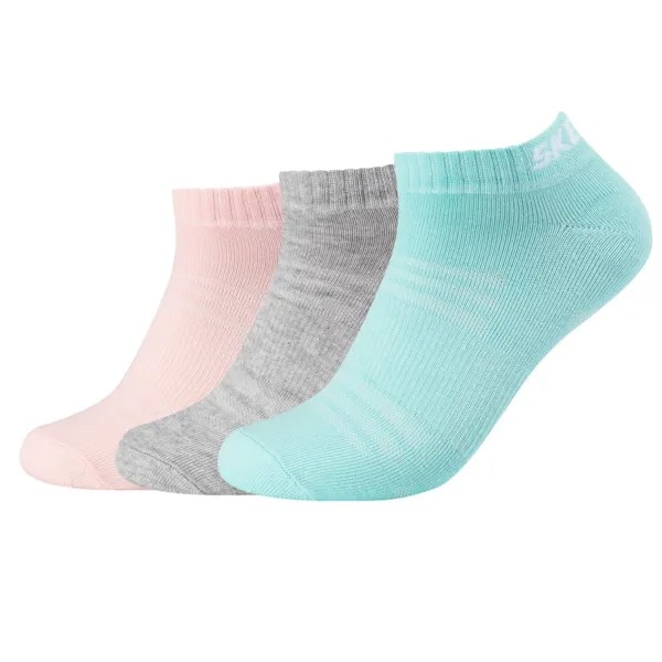 Носки Skechers Basic Half long 3 шт, разноцветный