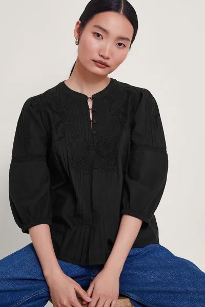 Блузки Larissa с кружевной отделкой Monsoon, синий