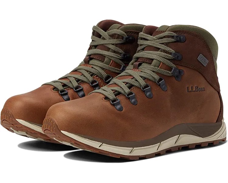 Кроссовки Alpine Hiking Sneaker Leather L.L.Bean, коричневый
