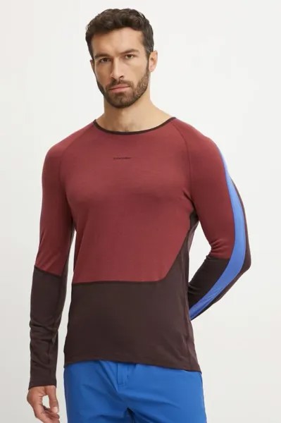 Функциональная лонгслив Merino 200 Sonebula Icebreaker, бордовый