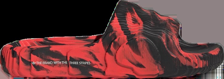 Кроссовки Adilette 22 Slides 'Bright Red Black', красный