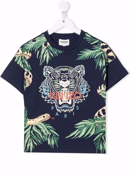 Kenzo Kids футболка с логотипом