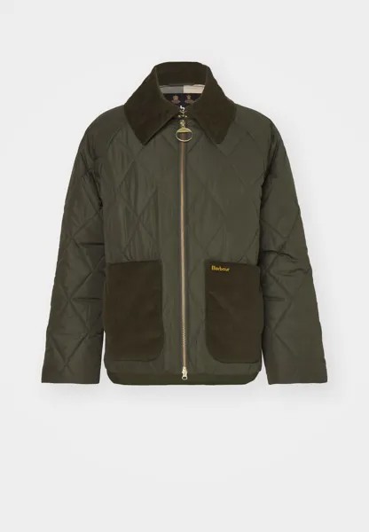 Легкая куртка DALROY QUILT Barbour, оливковый