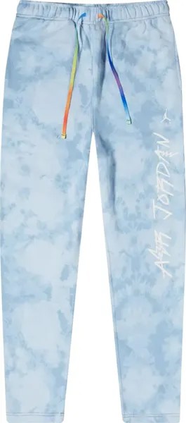 Брюки Air Jordan x J Balvin Fleece Pants 'Celestine Blue/Leche Blue', синий