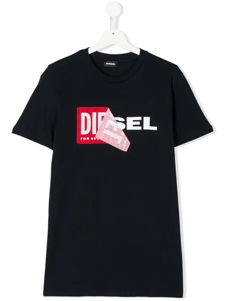 Diesel Kids TEEN graphic print T-shirt