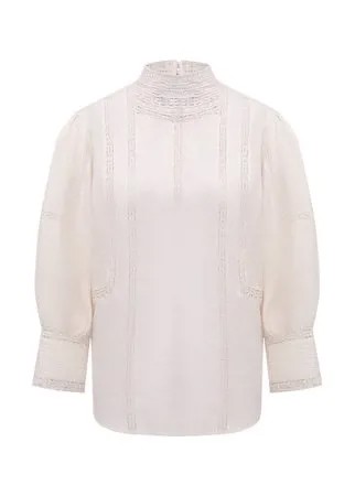 Льняная блузка Polo Ralph Lauren