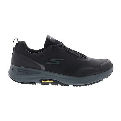 Skechers Go Walk Outdoor-Gran 216423 Мужские черные парусиновые спортивные походные туфли