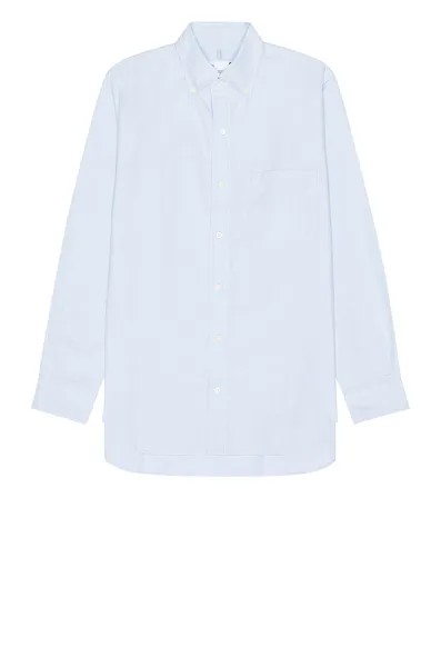 Рубашка Ts(S) Pastel Color Cotton Oxford Cloth B.D., синий