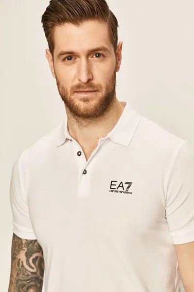 Поло 8NPF04.PJM5Z EA7 Emporio Armani, белый