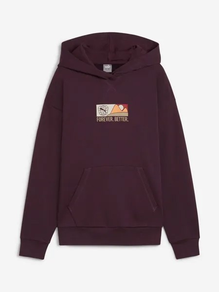 Худи женская PUMA, Фиолетовый