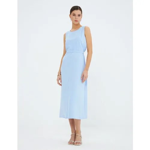 Сарафан hassfashion, размер S, голубой