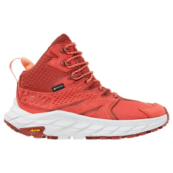 Ботинки для прогулки Hoka Women's Anacapa Mid GTX, цвет Hot Sauce/Cherry Mahogany