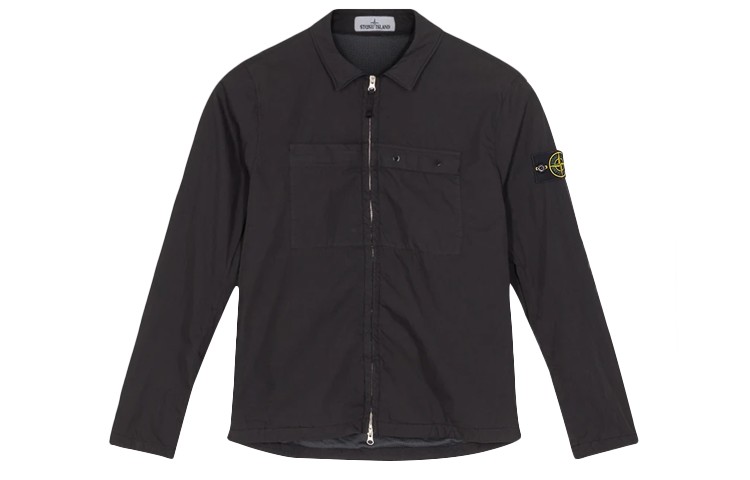 STONE ISLAND Куртка унисекс, цвет Black