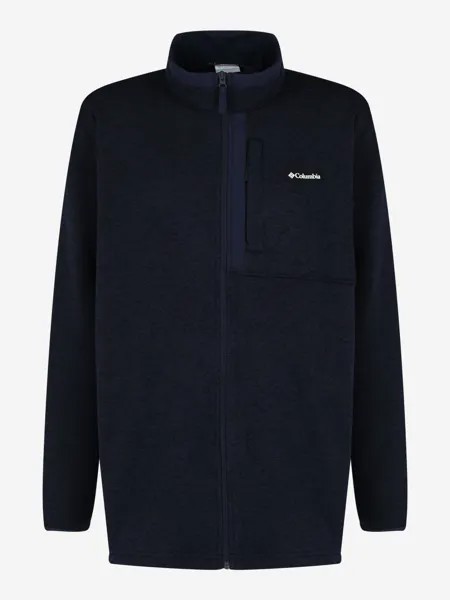 Джемпер флисовый мужской Columbia Sweater Weather Full Zip, Plus Size, Синий
