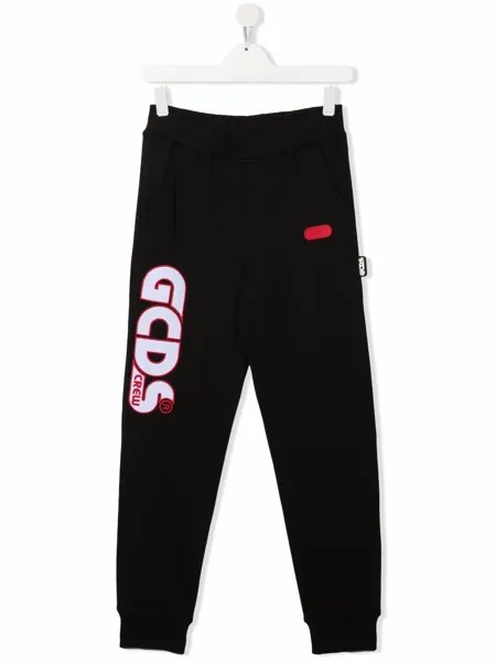 Gcds Kids спортивные брюки с логотипом