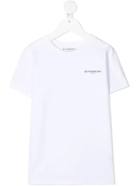 Givenchy Kids футболка с логотипом