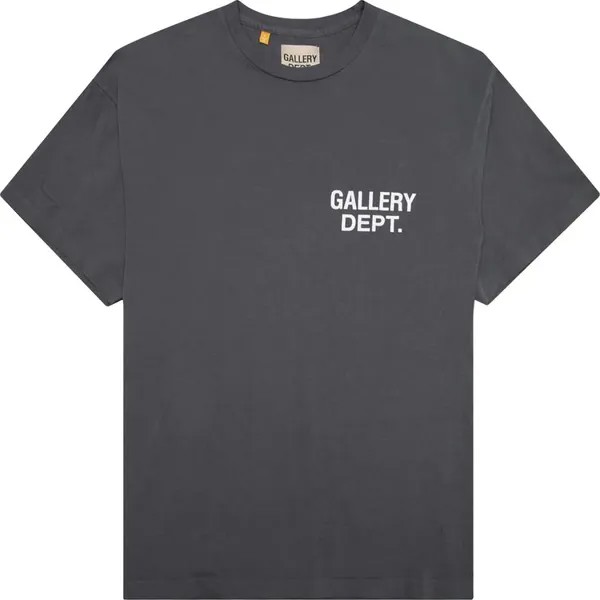 Футболка Gallery Dept. Vintage Souvenir Tee 'Black', черный