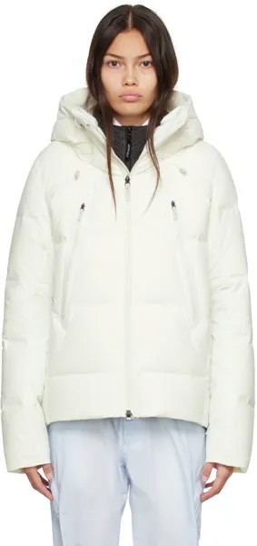 Пуховик SSENSE Exclusive Off-White Mizusawa Mountaineer Descente ALLTERRAIN