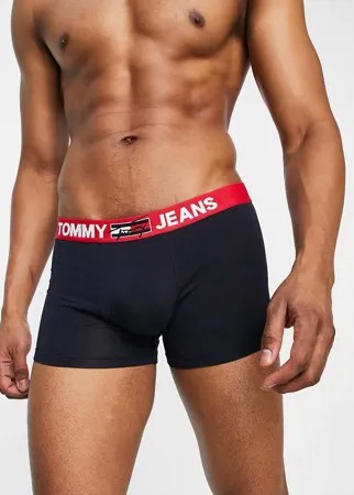 Черные боксеры-брифы из эластичного хлопка Tommy Jeans-Черный