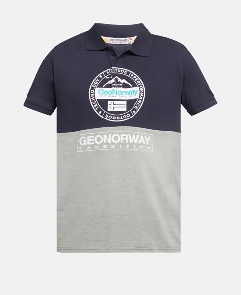 Рубашка поло Geographical Norway, темно-синий