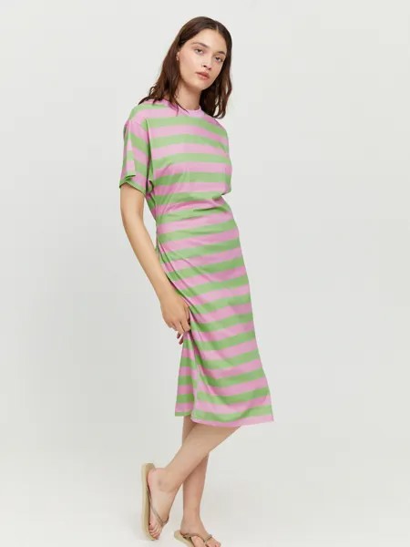 Платье MAZINE Midi Keila, цвет orchid pink/apple green