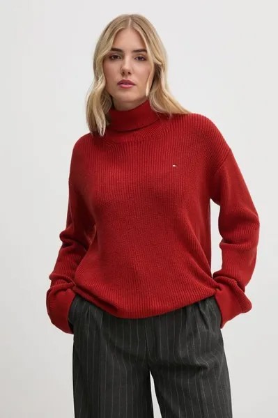Свитер Tommy Hilfiger, бордовый