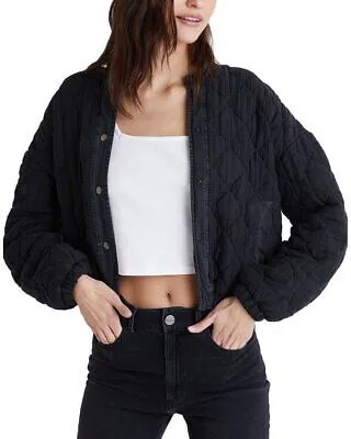 Женская куртка-бомбер с прорезными карманами Bella Dahl, размер L