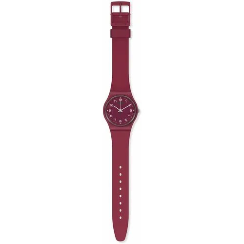 Наручные часы swatch, бордовый