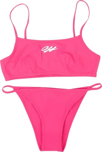 Бикини Off-White Basic Bikini 'Fuchsia', розовый