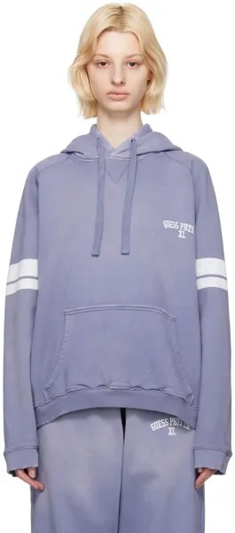 Фиолетовый университетский худи Jazzy Guess