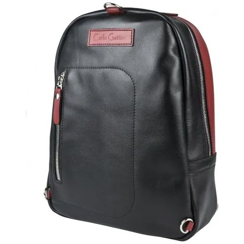 Рюкзак Carlo Gattini Albera 3055-01 Black/red Черный/Красный