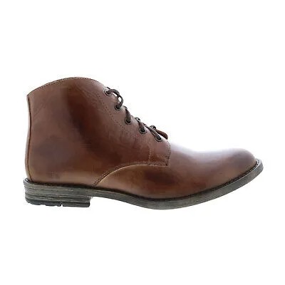 Мужские коричневые кожаные повседневные классические ботинки на шнуровке Bed Stu Hoover F414002 11