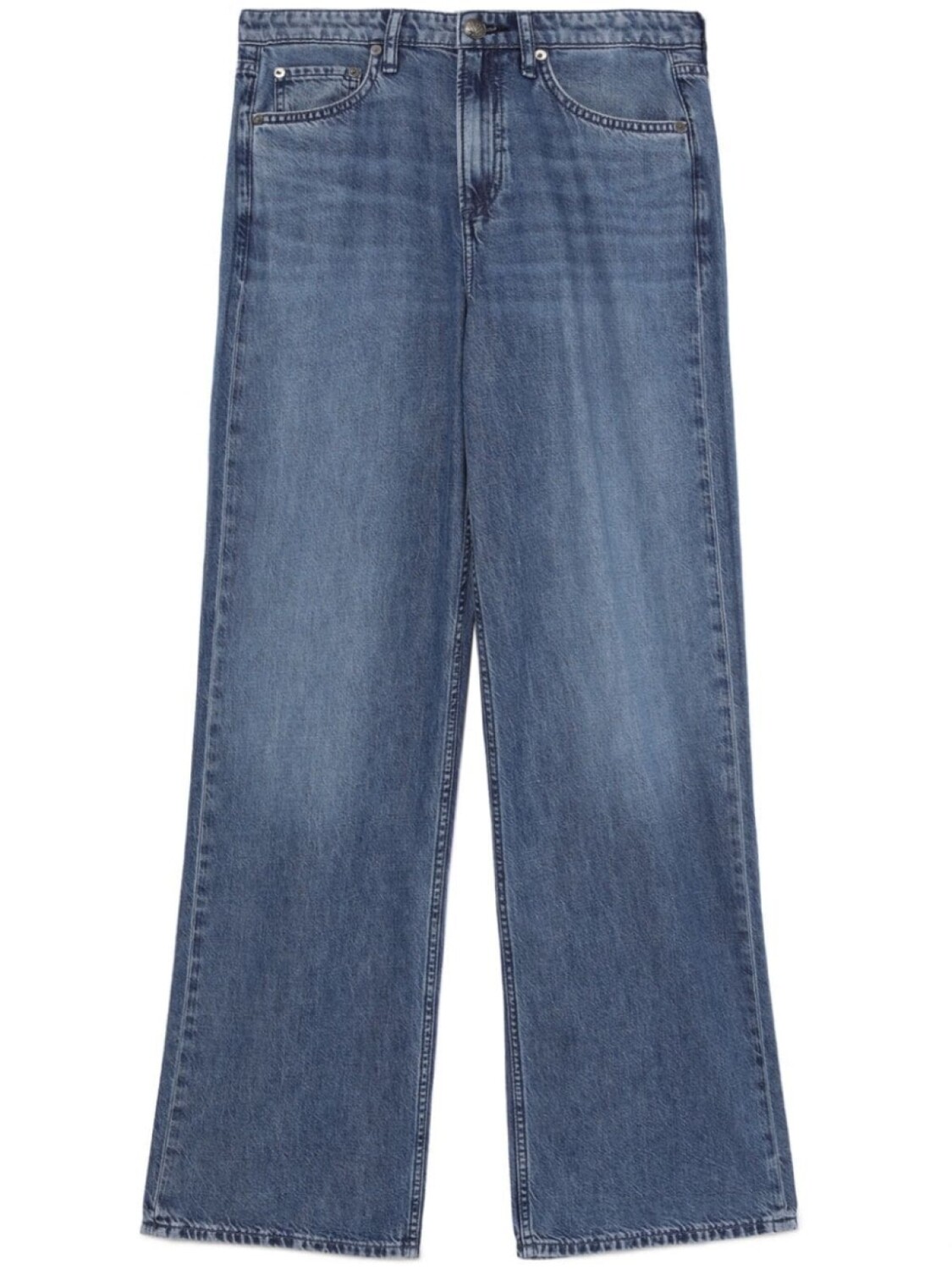 Rag & bone логан джинсы, синий